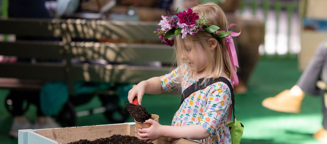 3 1 25 flower show 2025 kids cocoon credit morgan horell 1